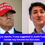 According to reports, Trump suggested to Justin Trudeau that Canada may become the 51st state.