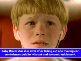 Baby Driver star dies at 16 after falling out of a moving car; condolences paid to 'vibrant and dynamic' adolescent.