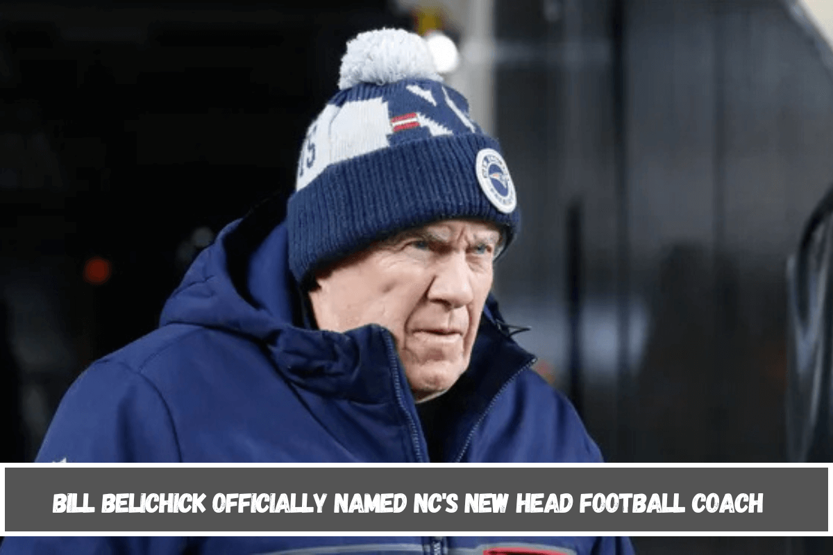 Bill Belichick officially named NC's new head football coach