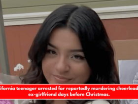 California teenager arrested for reportedly murdering cheerleading ex-girlfriend days before Christmas.