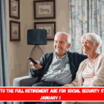 Changes to the full retirement age for Social Security starting January 1