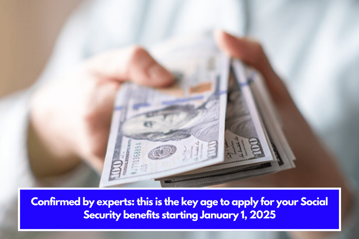 Confirmed by experts this is the key age to apply for your Social Security benefits starting January 1, 2025