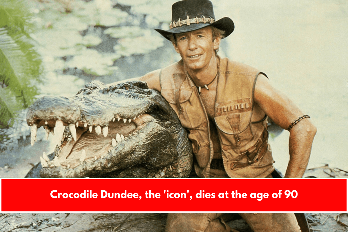 Crocodile Dundee, the 'icon', dies at the age of 90