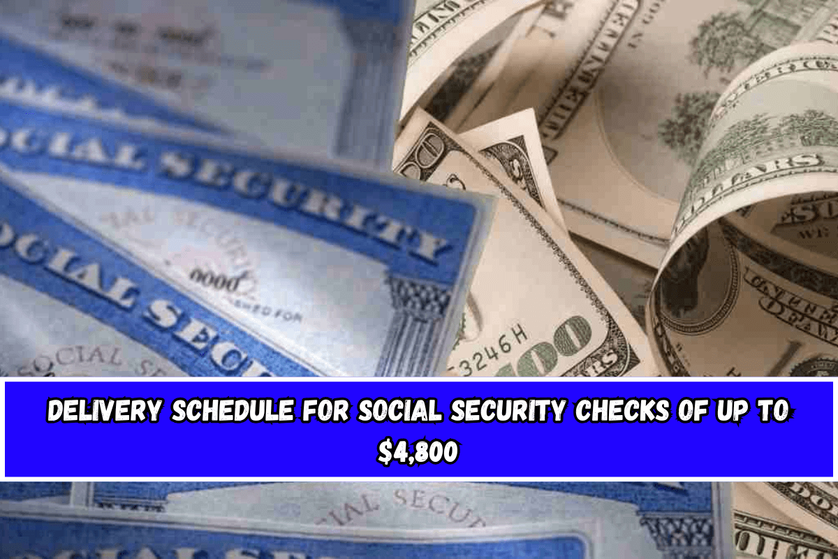 Delivery Schedule for Social Security Checks of Up to $4,800