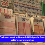 During Christmas week in Macon & Milledgeville Two Georgia Lottery players win big