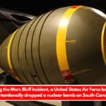 During the Mars Bluff Incident, a United States Air Force bomber unintentionally dropped a nuclear bomb on South Carolina