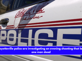 Fayetteville police are investigating an evening shooting that left one man dead