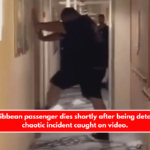 Royal Caribbean passenger dies shortly after being detained for a chaotic incident caught on video.