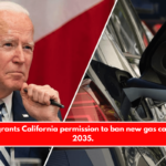 The EPA grants California permission to ban new gas car sales by 2035.