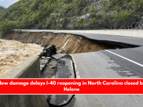 New damage delays I-40 reopening in North Carolina closed by Helene