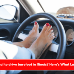 Is it illegal to drive barefoot in Illinois? Here's What Law Says!