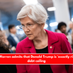 Elizabeth Warren admits that Donald Trump is 'exactly right' on the debt ceiling