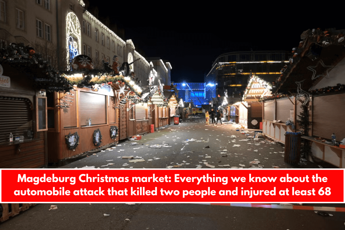 Magdeburg Christmas market: Everything we know about the automobile attack that killed two people and injured at least 68