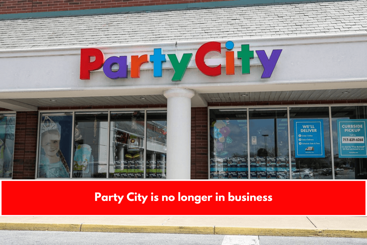 Party City is no longer in business