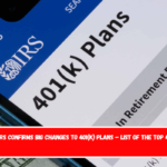 IRS Confirms Big Changes to 401(k) Plans – List of the Top 4