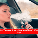 Is It Illegal to Vape and Drive in New York? Here's What the Law Says