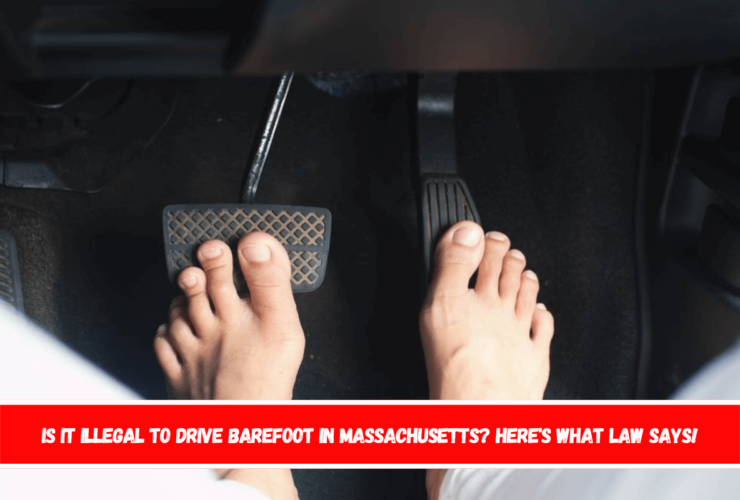 Is it illegal to drive barefoot in Massachusetts? Here's What Law Says!