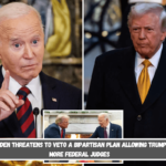 Lame-duck Biden threatens to veto a bipartisan plan allowing Trump to select more federal judges