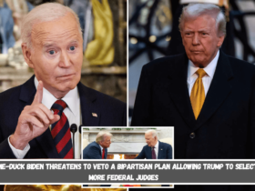 Lame-duck Biden threatens to veto a bipartisan plan allowing Trump to select more federal judges