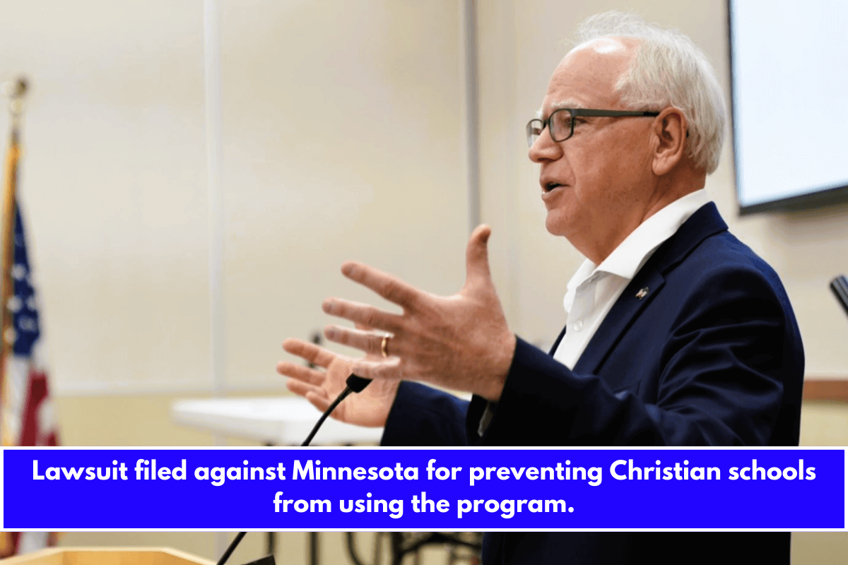 Lawsuit filed against Minnesota for preventing Christian schools from using the program.