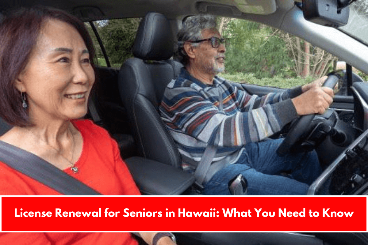 License Renewal for Seniors in Hawaii What You Need to Know