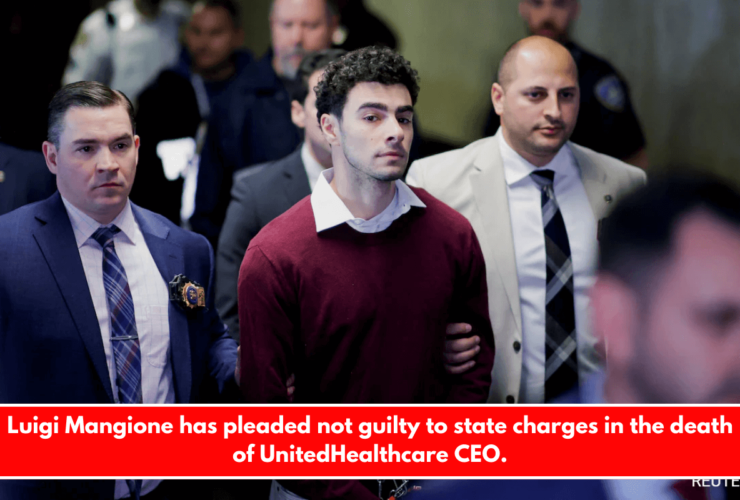 Luigi Mangione has pleaded not guilty to state charges in the death of UnitedHealthcare CEO.