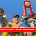 Millions watch NDSU-SDSU and Montana State-USD