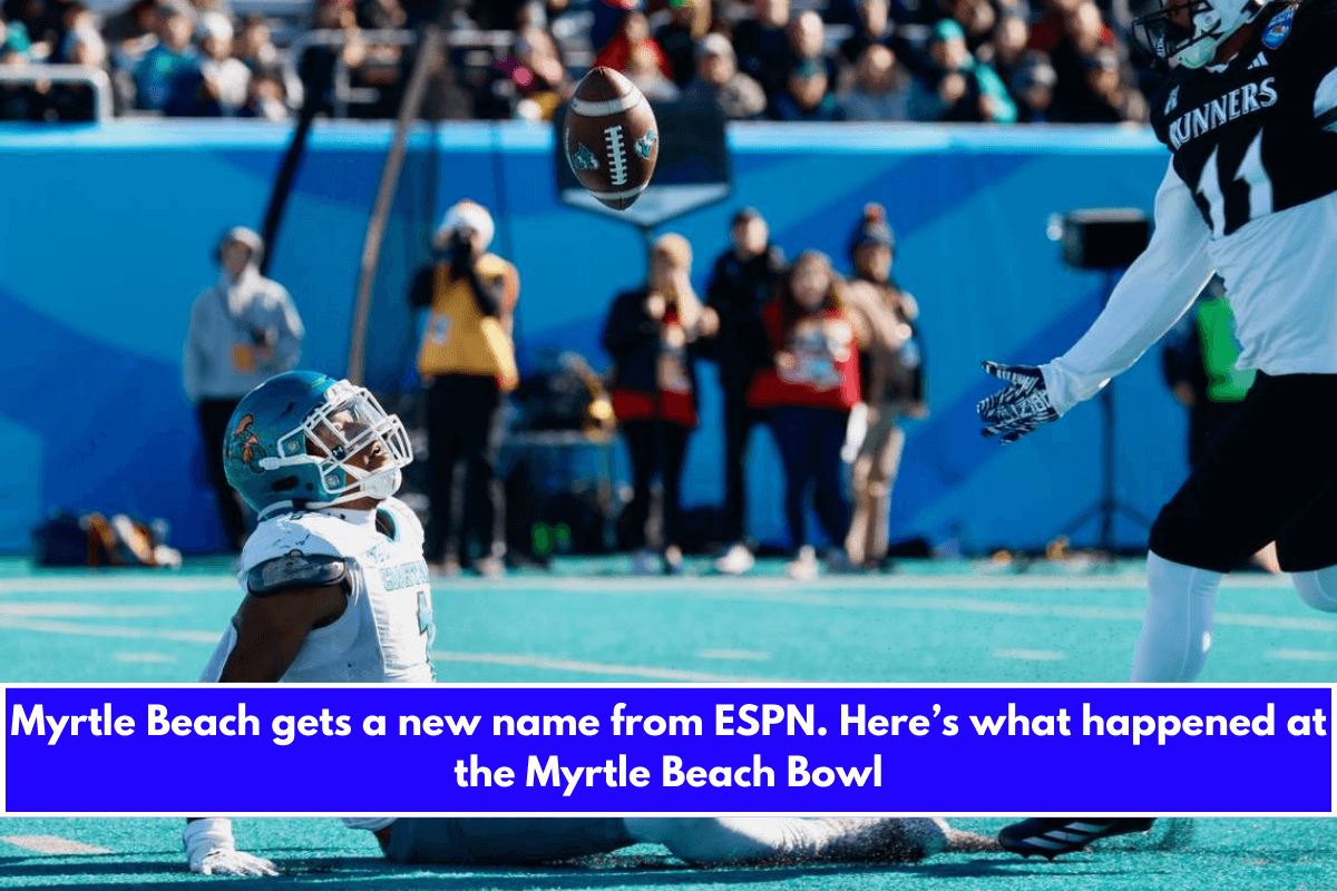 Myrtle Beach gets a new name from ESPN. Here’s what happened at the Myrtle Beach Bowl