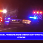 NC 16-year-old dies, passenger injured in Johnston County crash following chase with NCSHP