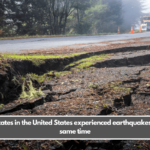 Nine states in the United States experienced earthquakes at the same time