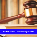 North Carolina Laws Starting in 2025