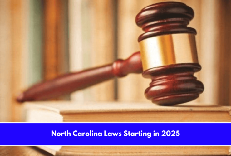 North Carolina Laws Starting in 2025