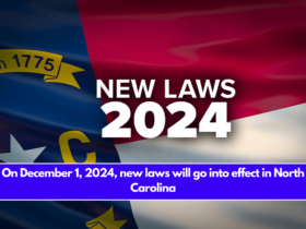 On December 1, 2024, new laws will go into effect in North Carolina