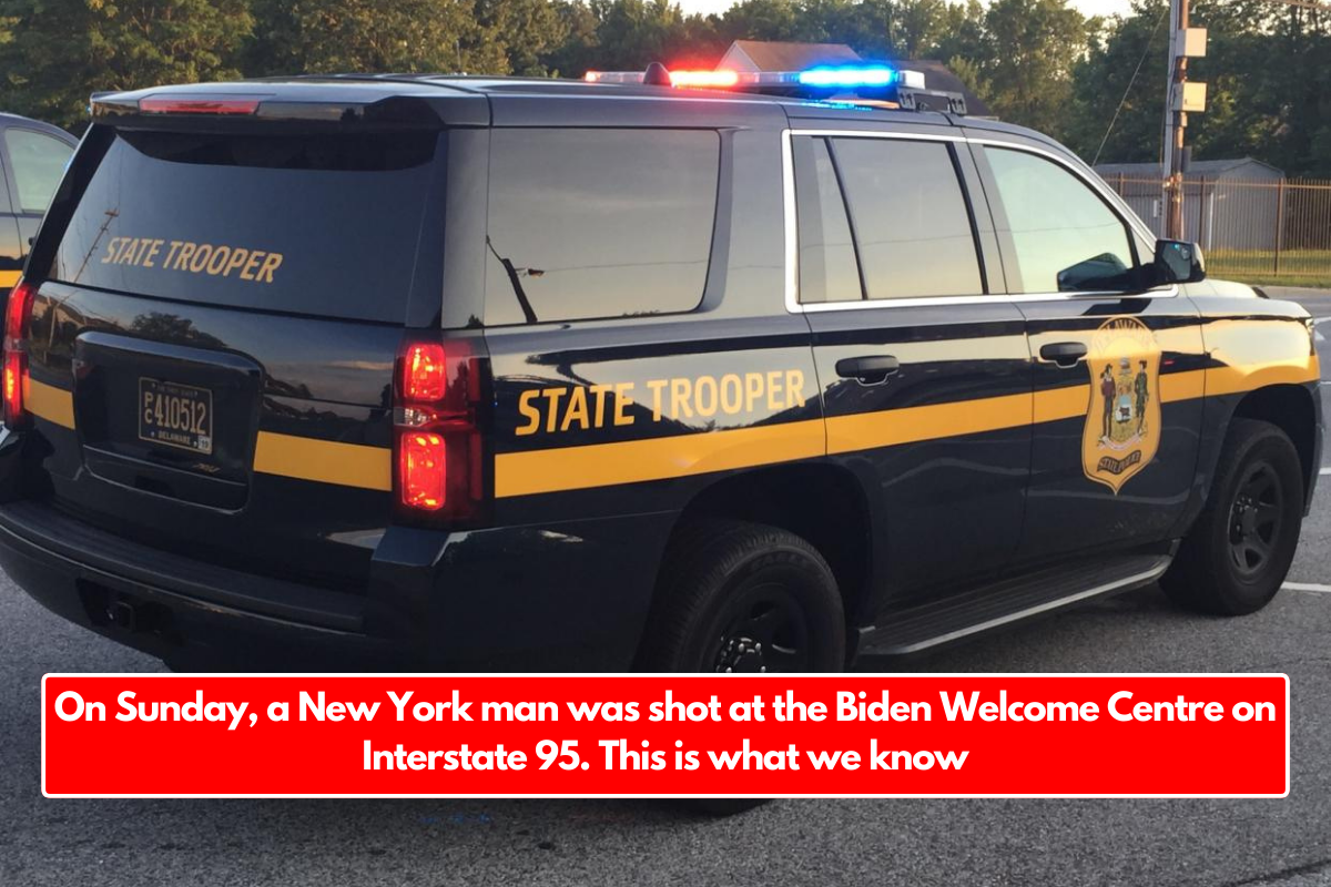 On Sunday, a New York man was shot at the Biden Welcome Centre on Interstate 95. This is what we know