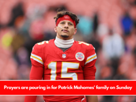 Prayers are pouring in for Patrick Mahomes' family on Sunday