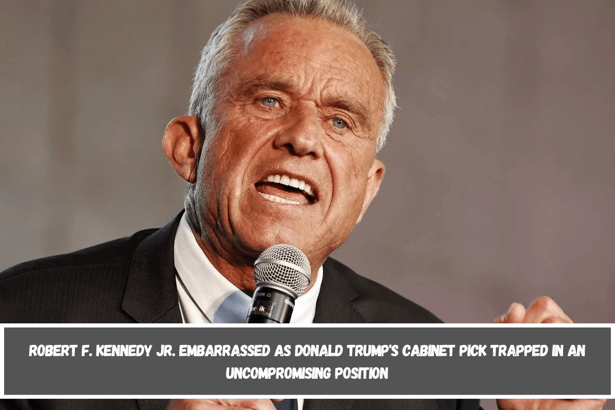 Robert F. Kennedy Jr. embarrassed as Donald Trump's cabinet pick trapped in an uncompromising position