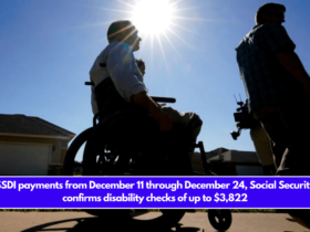 SSDI payments from December 11 through December 24, Social Security confirms disability checks of up to $3,822