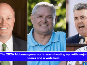 The 2026 Alabama governor's race is heating up, with major names and a wide field.