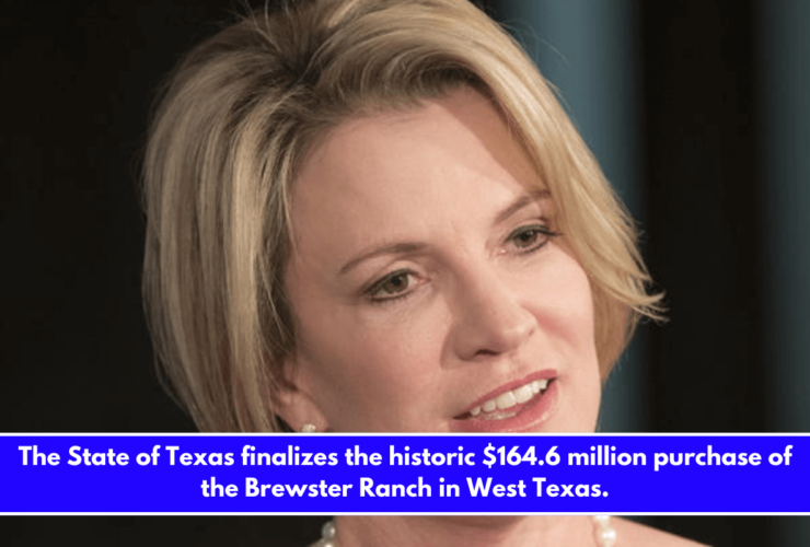 The State of Texas finalizes the historic $164.6 million purchase of the Brewster Ranch in West Texas.