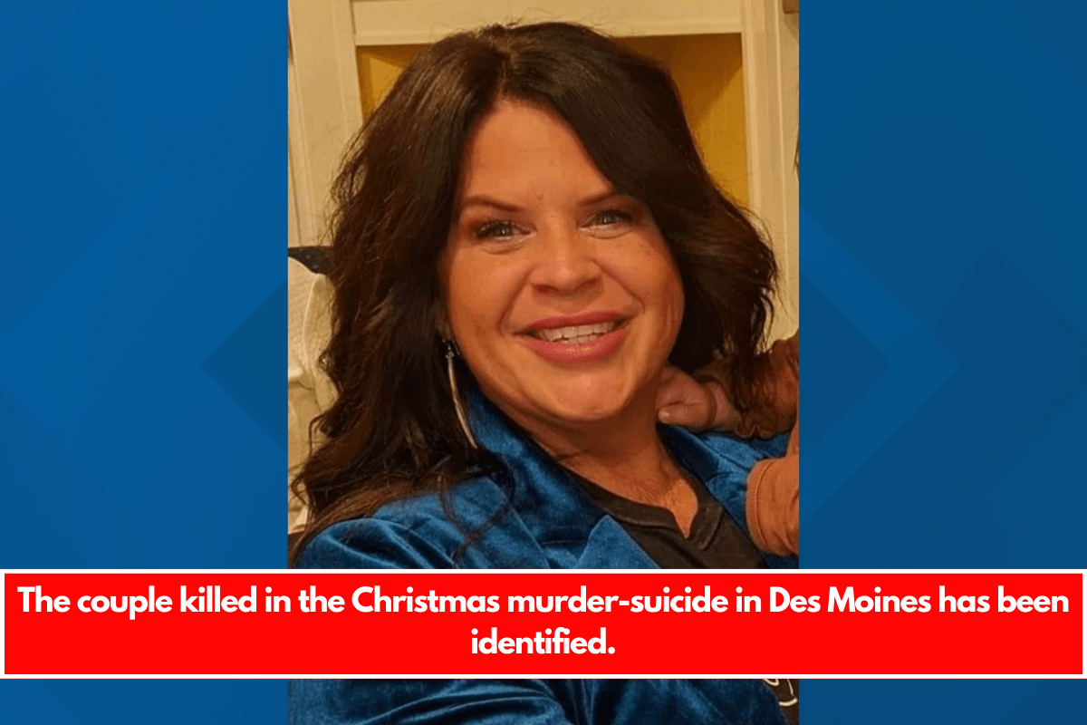 The couple killed in the Christmas murder-suicide in Des Moines has been identified.