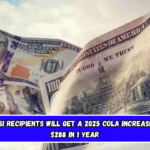 These SSI recipients will get a 2025 COLA increase worth $288 in 1 year