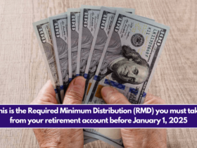 This is the Required Minimum Distribution (RMD) you must take from your retirement account before January 1, 2025