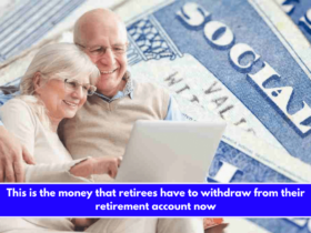 This is the money that retirees have to withdraw from their retirement account now