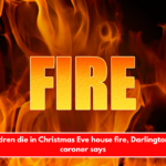 Two children die in Christmas Eve house fire, Darlington County coroner says