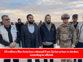 US military flies American released from Syrian prison to Jordan, according to officials