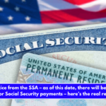 Urgent notice from the SSA – as of this date, there will be no money left for Social Security payments – here’s the real reason