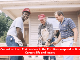 We've lost an icon. Civic leaders in the Carolinas respond to Jimmy Carter's life and legacy