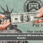 What you need to know about the $800 stimulus check in December