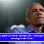 Obama gets back into the spotlight after voters