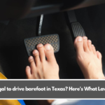 Is it illegal to drive barefoot in Texas? Here's What Law Says!